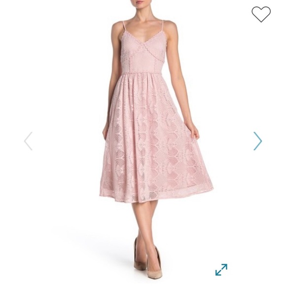 NSR Dresses & Skirts - NSR Lace Midi Dress